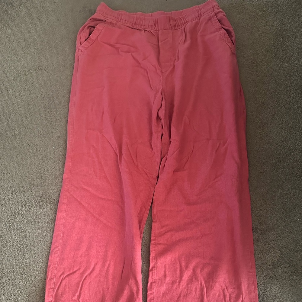 Casual Red Pants